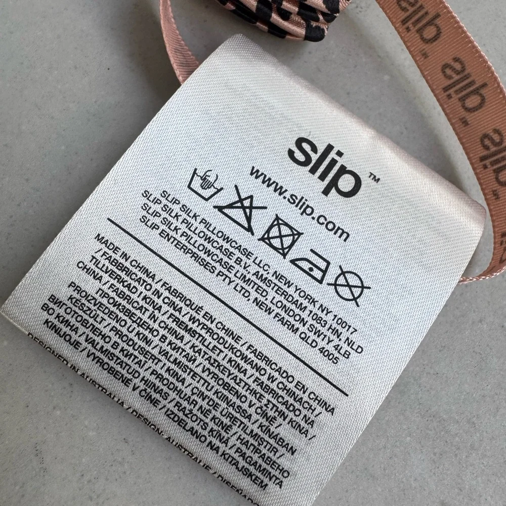 Slip Leopard Print Sleep Mask brand new in box made out of 100% Silk